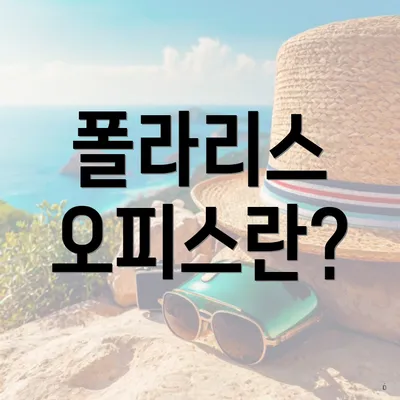 폴라리스 오피스란?